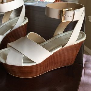 MICHAEL Michael Kors
Abbott Platform Wedge Sandals